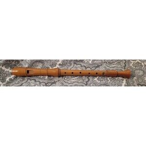 Vtg German Hohner 19" Wooden Recorder